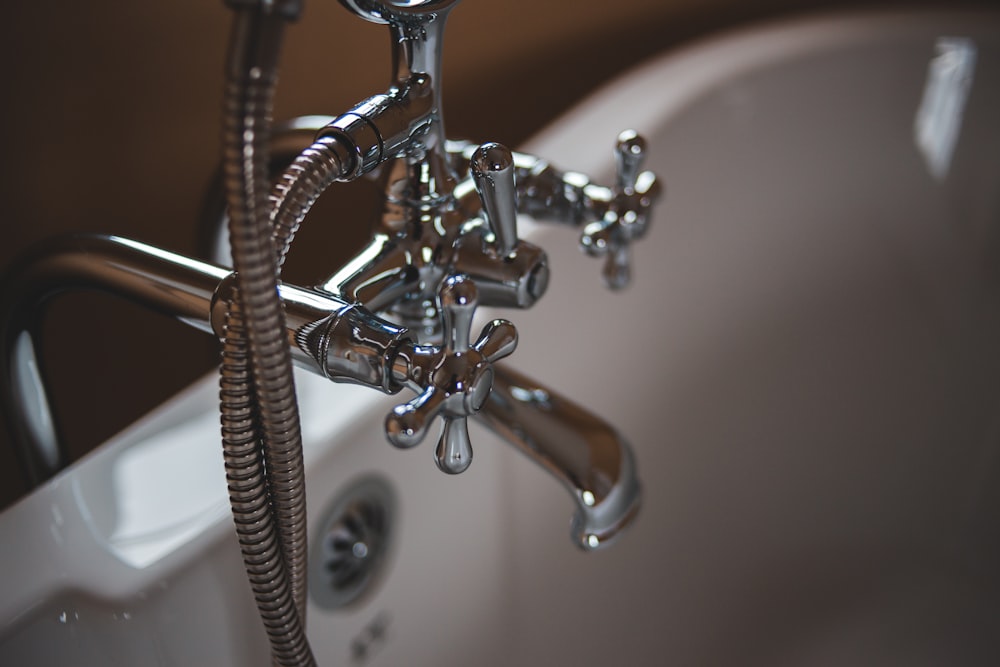 Modern bathroom fixtures